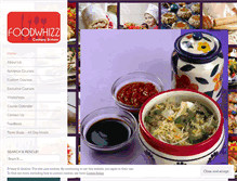 Tablet Screenshot of foodwhizz.com